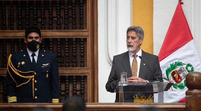 Sagasti: «Perú compra 38 millones de vacunas contra el Covid-19»