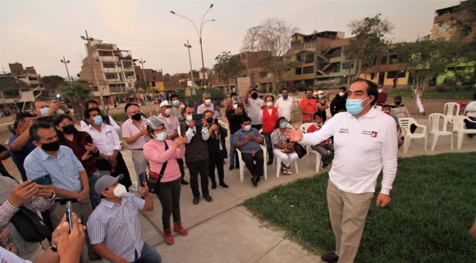 Yohny Lescano arriba a la región Junín en acción proselitista
