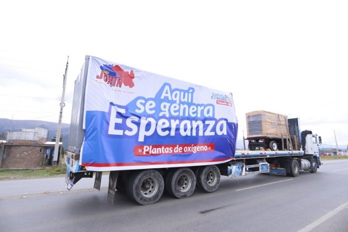 Llegan 4 plantas de oxígeno que producirán 7 mil toneladas por día