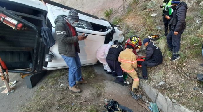 Accidentados en comitiva de Pedro Castillo son de Huancayo