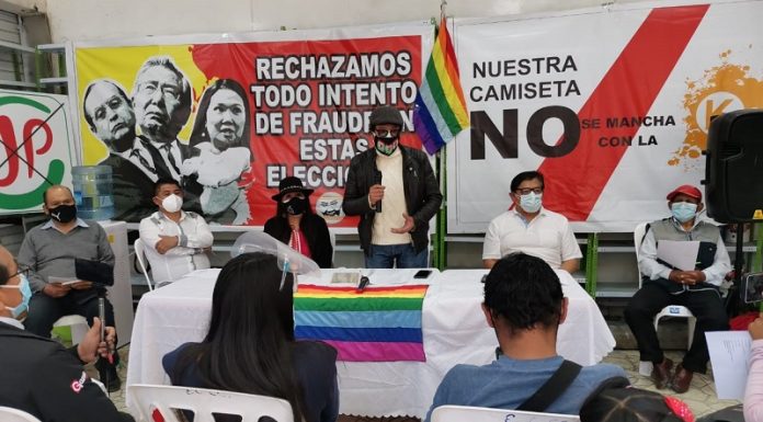 Colectivos y organizaciones alistan marcha contra Keiko en Huancayo