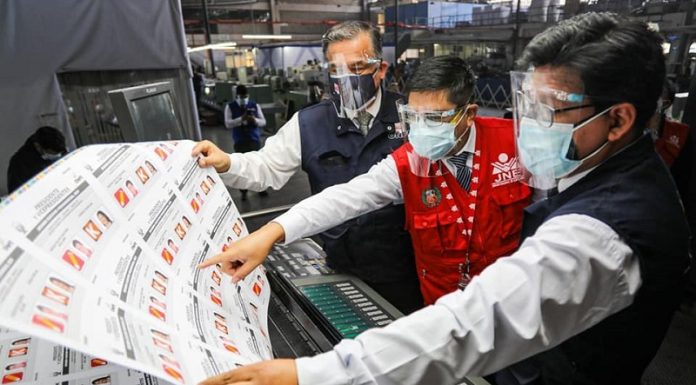 Inicia impresión de cédulas de sufragio para segunda vuelta electoral
