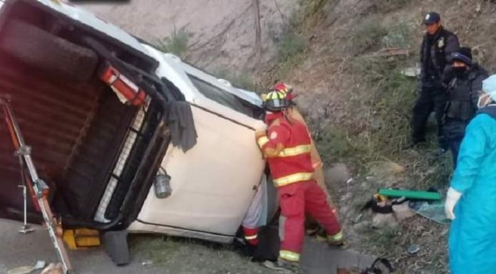 Comitiva del candidato Pedro Castillo sufre grave accidente