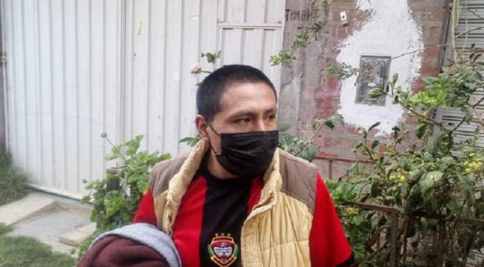 Presunto delincuente es sorprendido cuando se escondía en los arbustos