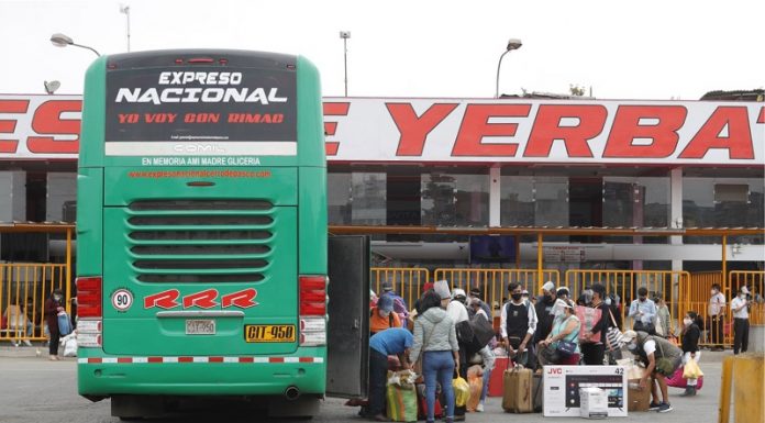 Precio de los pasajes de Lima a Huancayo se dispara por festividades del Bicentenario