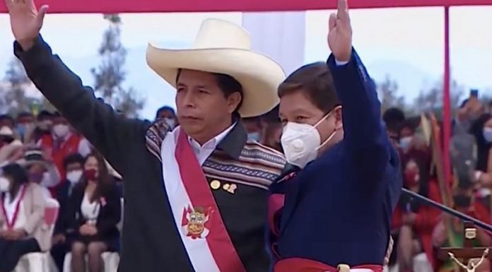 Guido Bellido Ugarte es el primer jefe del Gabinete Ministerial de nuevo Gobierno