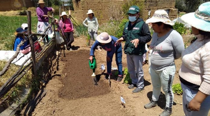 INIA capacita a madres del PVL en técnicas para mejorar producción de hortalizas