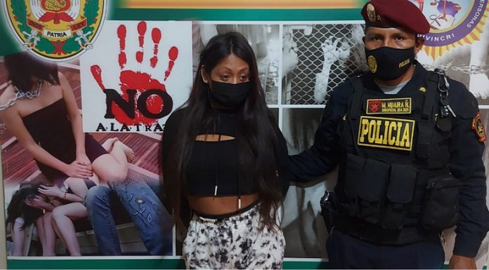 Detienen a travesti que captaba a menores de edad por redes sociales