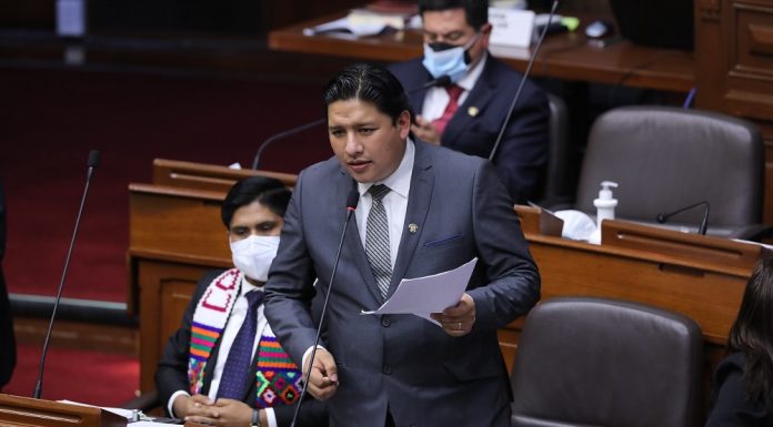 Congresista Ilich López plantea que solo partidos políticos postulen a los gobiernos regionales