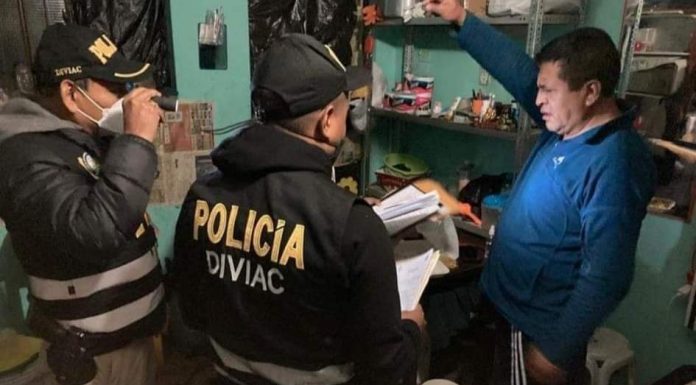 15 personas detenidas en operativo por cobro de cupos en Huancayo