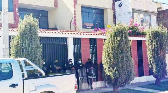 Fiscalía allana por segunda vez la casa de Vladimir Cerrón en Huancayo