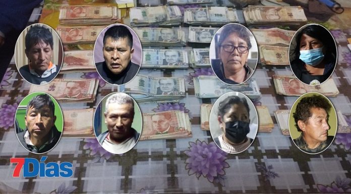 «Los terrícolas» tenían 70 mil soles escondidos en una vivienda