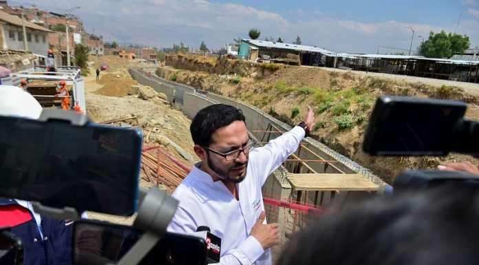 Gobierno regional entregará en octubre la canalización del río Chilca