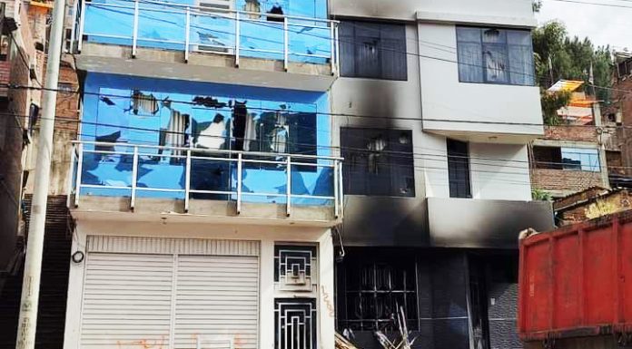 Gobernador de Huancavelica pide renuncia de la mesa directiva tras destrozos en su casa