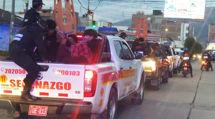 Huancayo: Encuentran a 20 menores de edad en fiesta clandestina