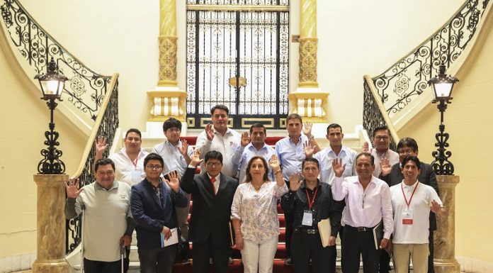 31 alcaldes de Junín dan su respaldo a la presidenta Dina Boluarte