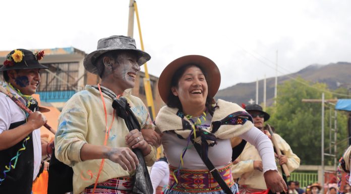 Se inicia carnavales en Huancayo con el ancestral Ak’shu Tatay
