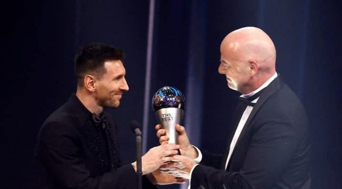 Lionel Messi ganó el premio The Best al mejor jugador del mundo
