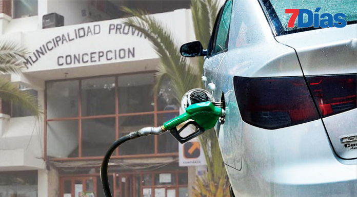 Festín de combustible en municipalidad de Concepción
