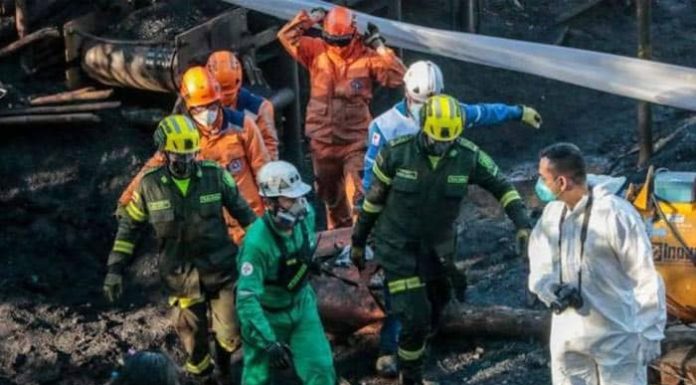 Colombia: Aumentan a 21 los muertos por explosión de mina