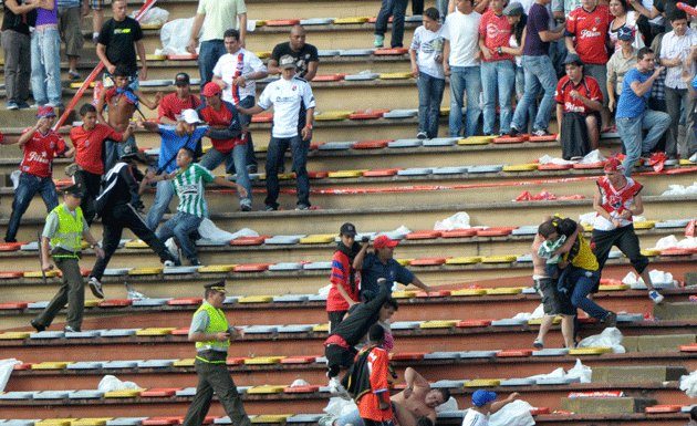Colombia: 89 heridos antes del clásico Nacional y América en Medellín