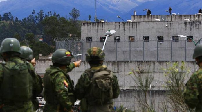 Ecuador: Enfrentamiento deja tres muertos en cárcel de máxima seguridad