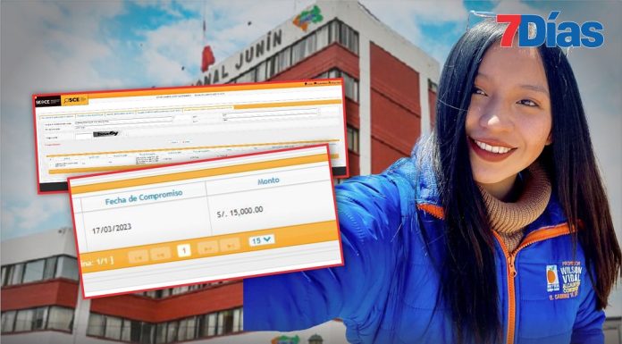 Regidora de la naranja se convierte en proveedora del gobierno regional