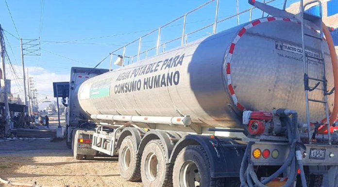 Cisterna del OTASS arriba para ayudar a dotar de agua a Huancayo