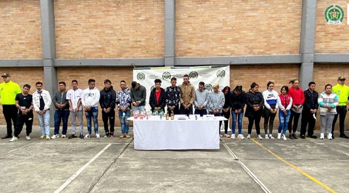 Colombia: Detienen a 21 venezolanos por el tren de Aragua