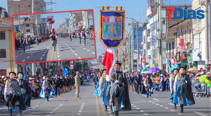Ocho instituciones educativas fueron seleccionadas para desfile por 28