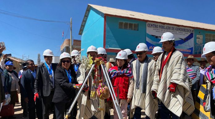 Mil pobladores de Condorcocha tendrán agua y saneamiento por primera vez