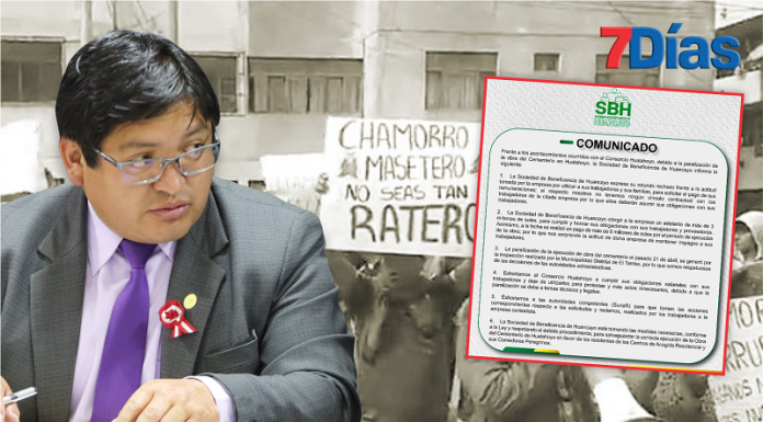 Beneficencia culpa a empresa constructora por protesta de trabajadores