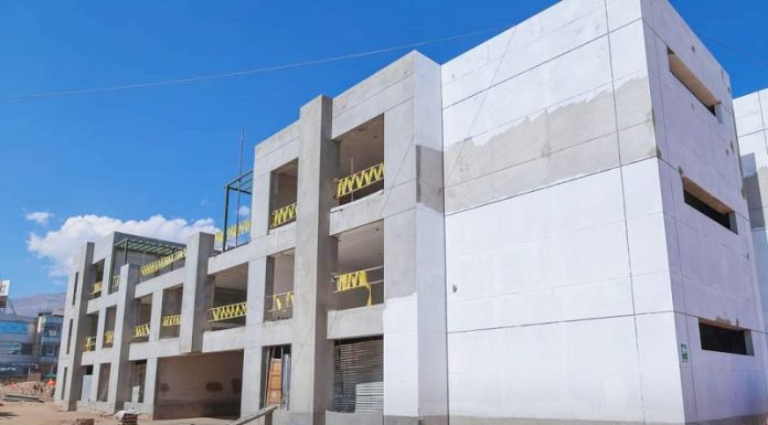 Obra del colegio Mariscal Castilla recién tiene 61% de avance físico