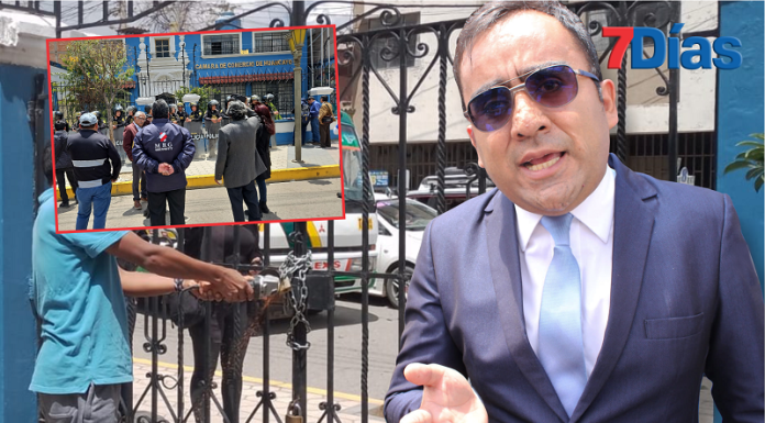 Marlon Aguirre deja la Cámara de Comercio de Huancayo por orden judicial