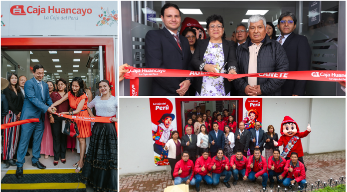 Caja Huancayo inaugura 3 nuevas agencias para estar más cerca de sus clientes