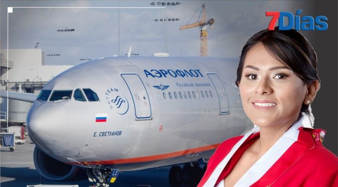 El plena semana de representación, congresista Silvana Robles viaja a Rusia
