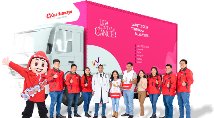 Caja Huancayo impulsa campaña de despistaje de cáncer de mama y cuello uterino gratuito