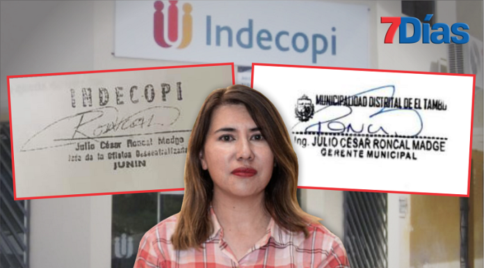 Exjefa del Sath habría falsificado firma del jefe de Indecopi
