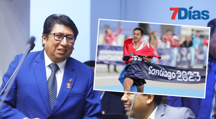 Cerrón gestiona un «saludo» para el bicampeón Cristhian Pacheco