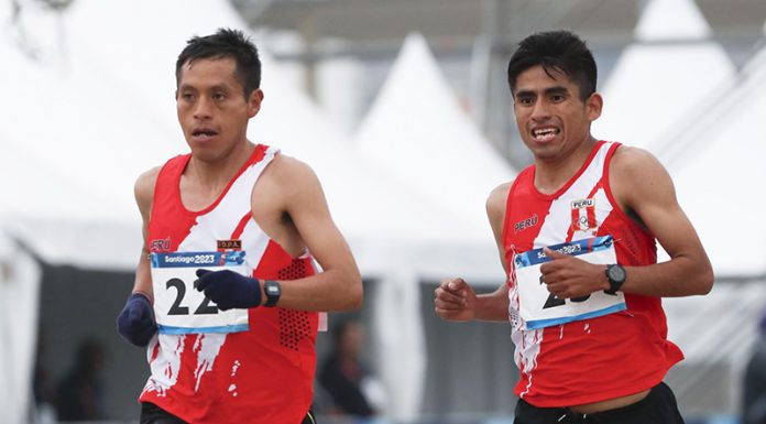 Cristhian Pacheco bicampeón panamericano en maratón de Santiago