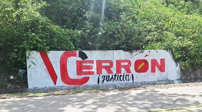 Aparecen pintas a favor de Vladimir Cerrón en varias provincias de Junín