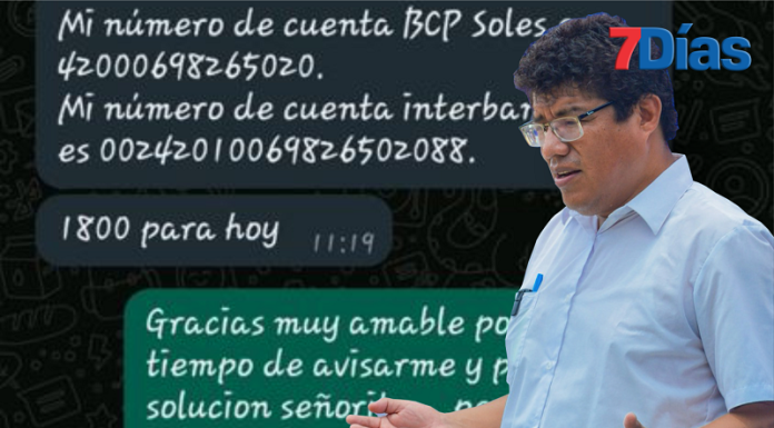 Director de Red de Salud denuncia presunta extorsión y lo sacan