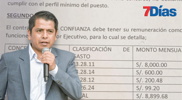 En menos de una semana nuevo funcionario se incrementa su sueldo