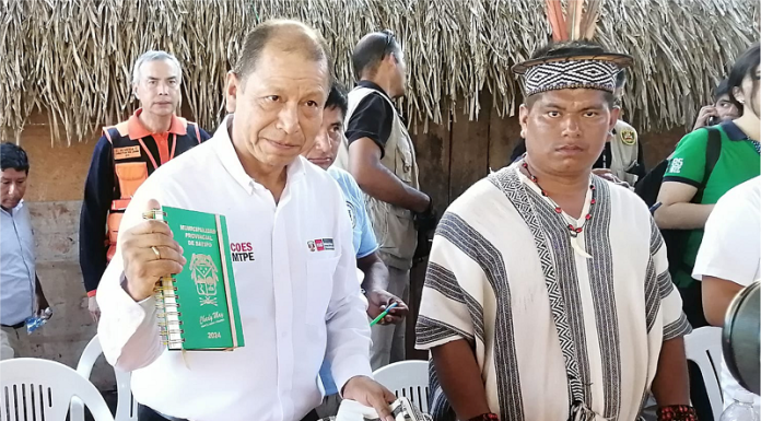 Ministro llega a Mazamari donde 4 murieron sepultados por alud