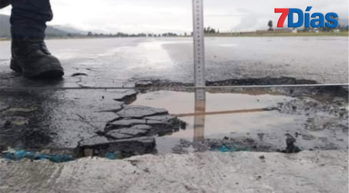 Por problemas en la pista de aterrizaje suspenden vuelos a Jauja