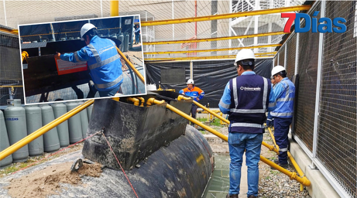 Osinergmin: Fueron dos las tuberías de gas rotas en Real Plaza