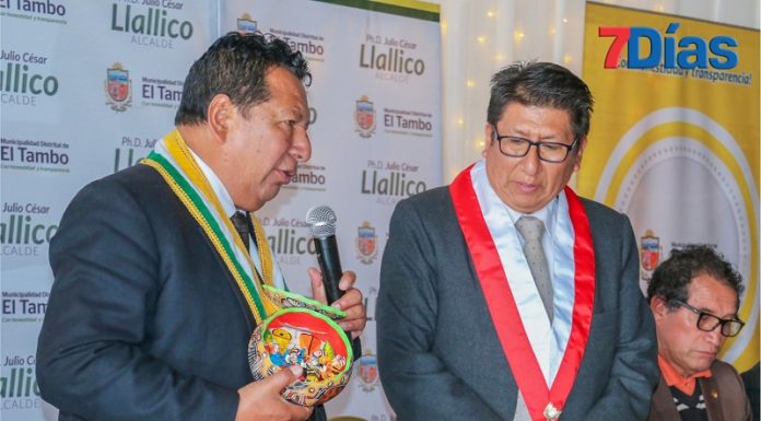 Alcalde de El Tambo afirma estar inspirado en el congresista Waldemar Cerrón