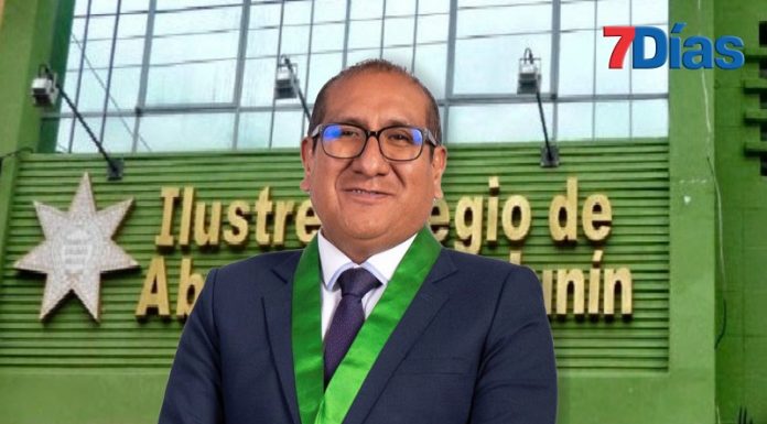 Gerente municipal de Huancayo gana elecciones en Colegio de Abogados