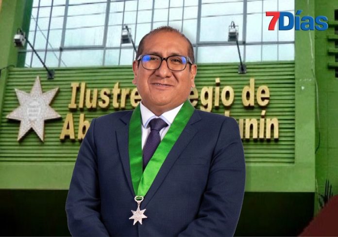 Gerente municipal de Huancayo gana elecciones en Colegio de Abogados