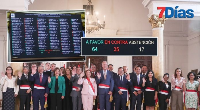 Congreso otorga el voto de confianza al Gabinete Adrianzén